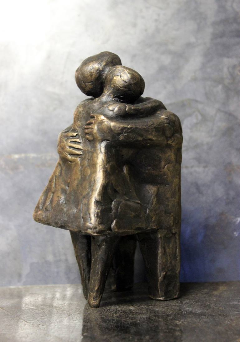 Original Love Sculpture by Antonina Fatkhullina