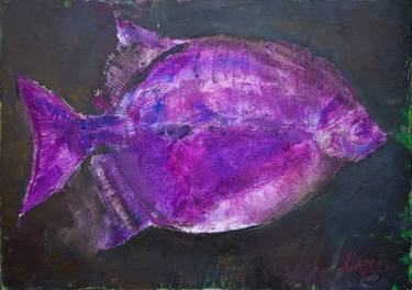 Print of Fish Paintings by Nelya Mihneva
