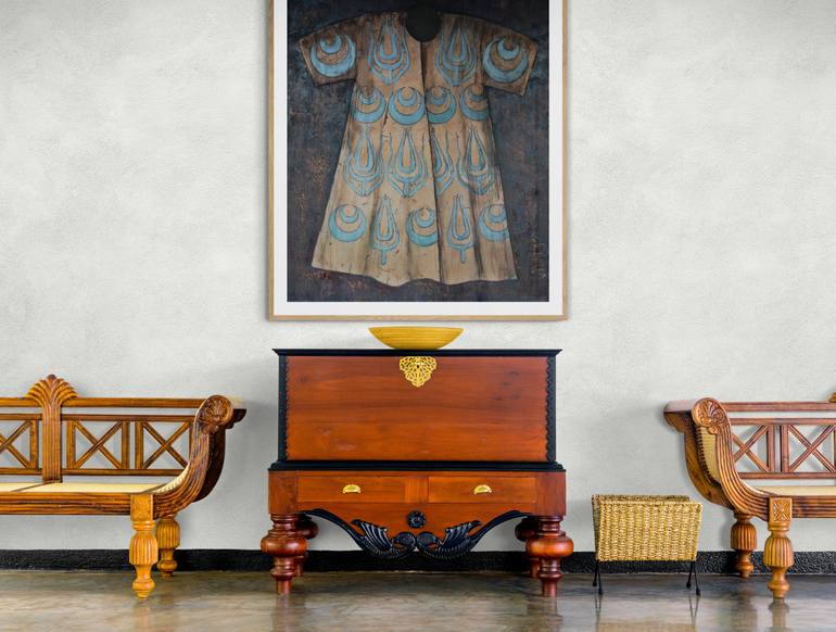 Original Art Deco Fashion Painting by Nelya Mihneva