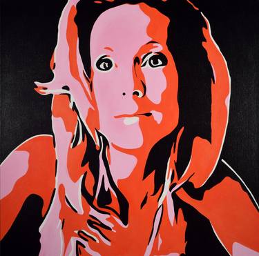 Original Pop Art Women Paintings by Susie Barrett Art