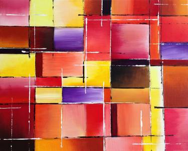 Original Modern Abstract Paintings by Susie Barrett Art