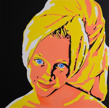 Original Pop Art Children Paintings by Susie Barrett Art