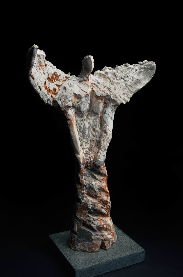 Original Figurative Fantasy Sculpture by Andrej Mratinković