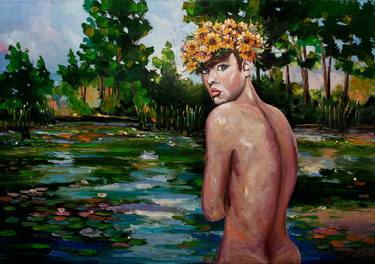 Original Nude Paintings by Ihor Bychkivskyy