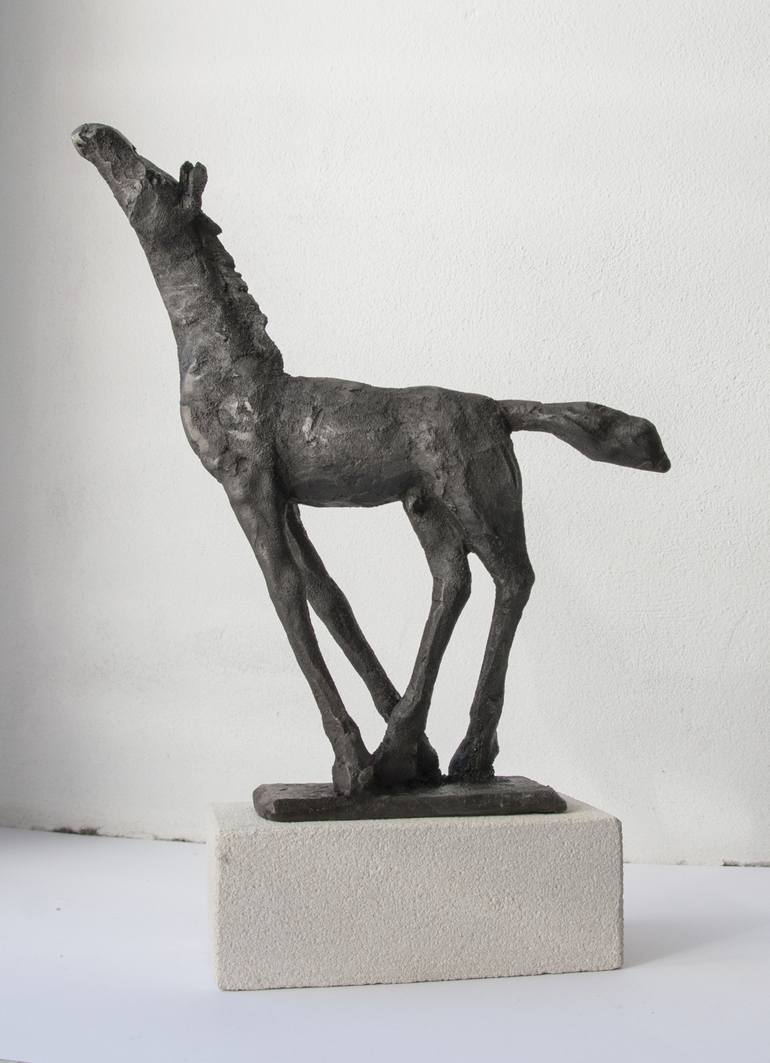 Original Horse Sculpture by VOLODYMYR SEMKIV
