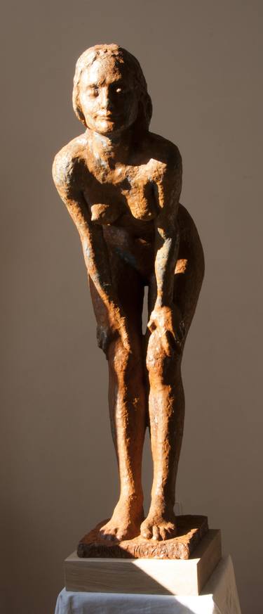 Original Nude Sculpture by VOLODYMYR SEMKIV