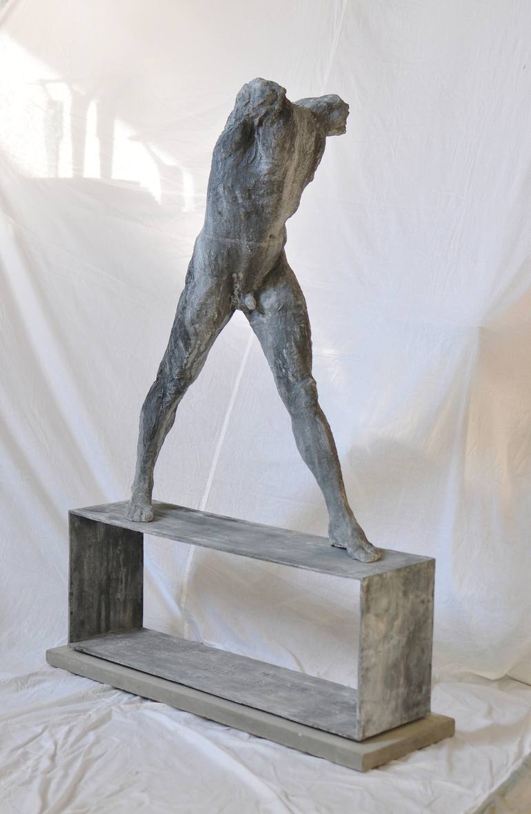Original Figurative Body Sculpture by VOLODYMYR SEMKIV