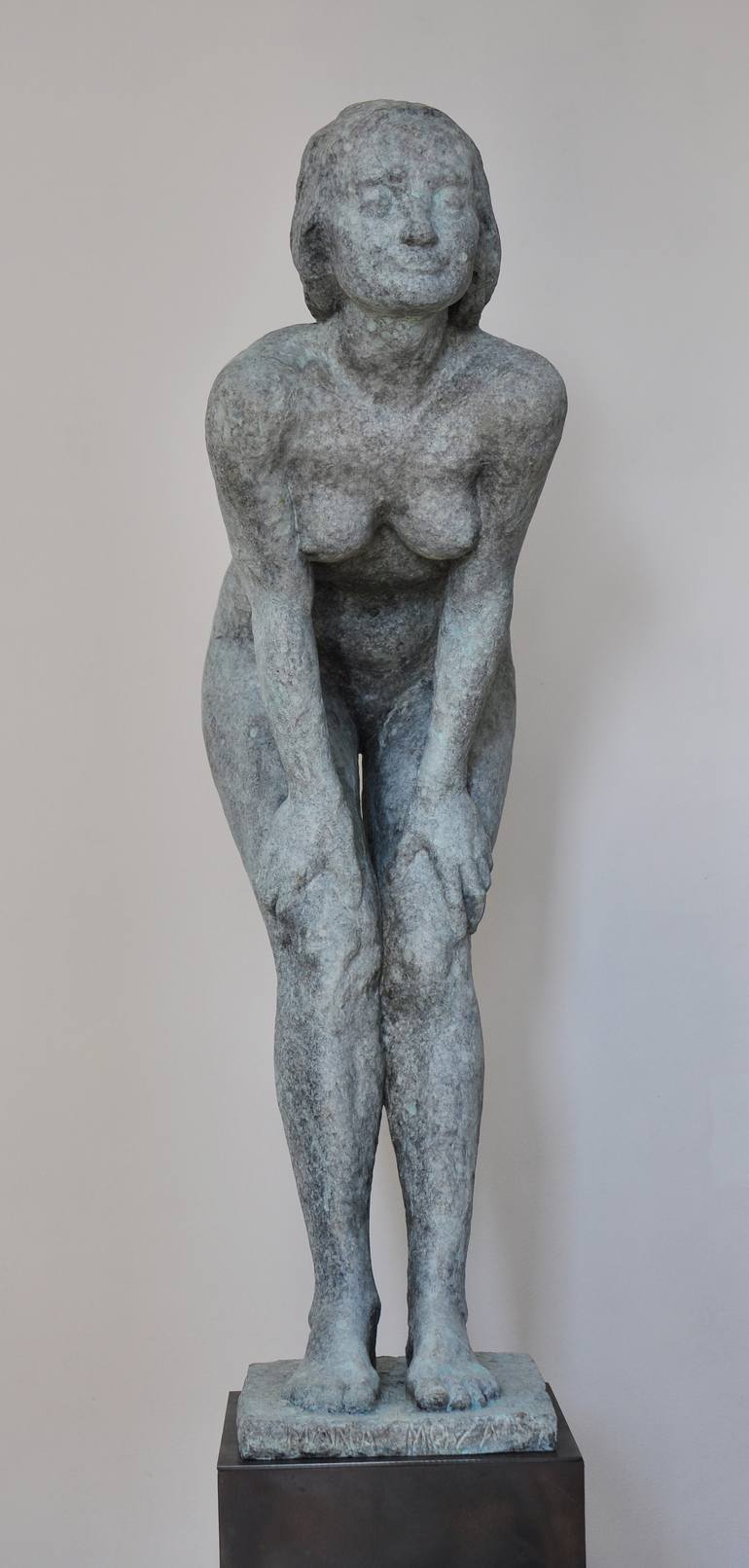 Original Figurative Nude Sculpture by Volodymyr Semkiv