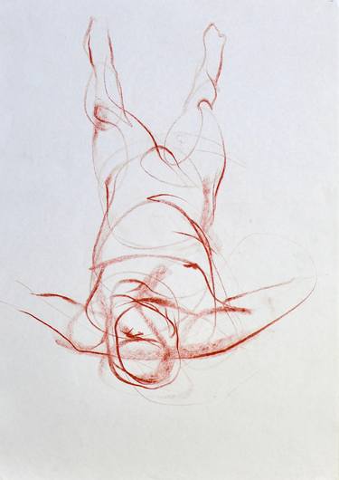 Print of Figurative Body Drawings by VOLODYMYR SEMKIV