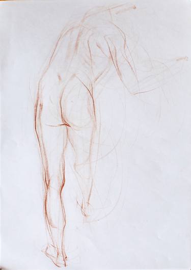 Print of Figurative Men Drawings by VOLODYMYR SEMKIV