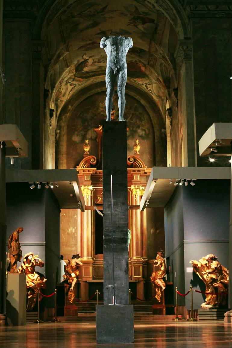 Original Figurative Body Sculpture by Volodymyr Semkiv