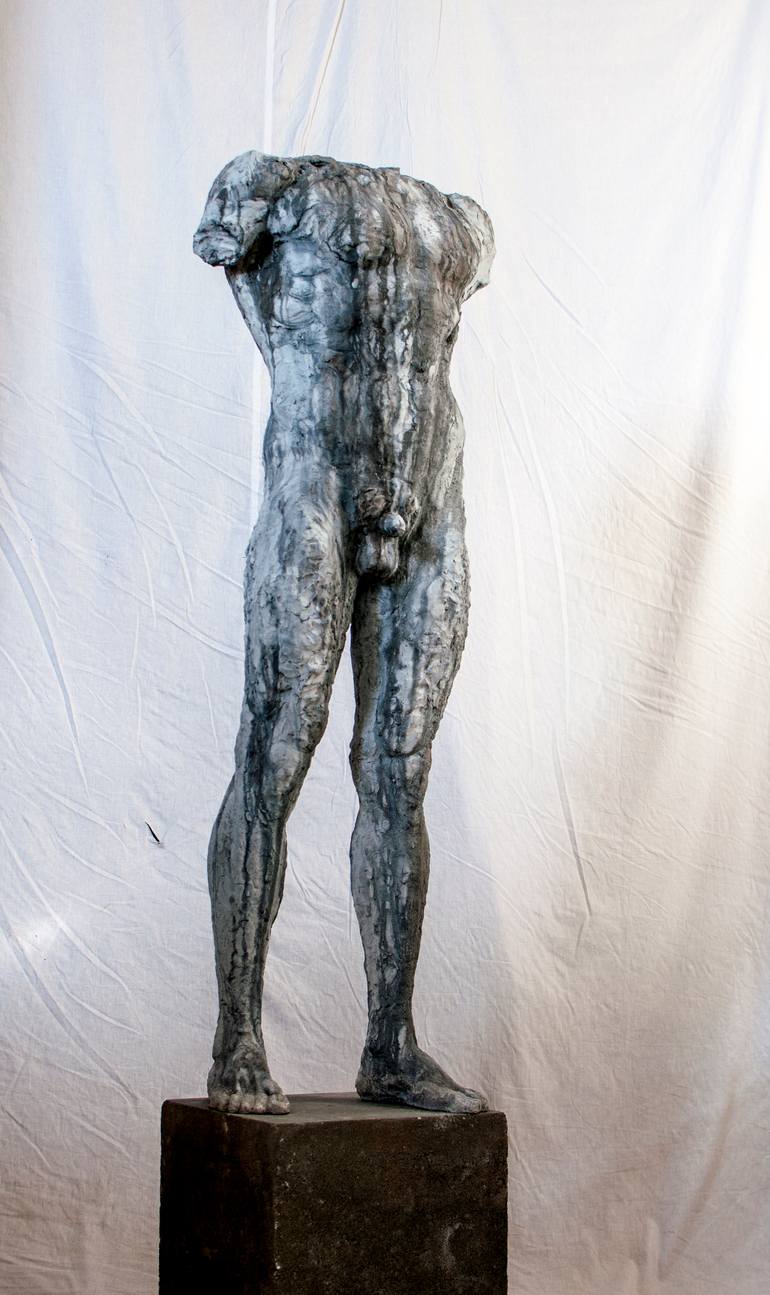 Original Figurative Body Sculpture by Volodymyr Semkiv