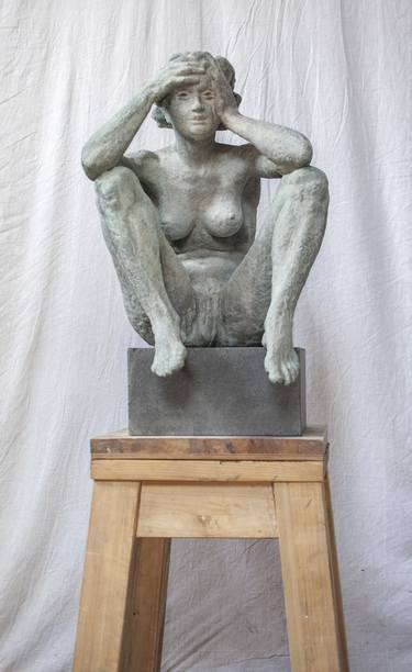 Print of Figurative Nude Sculpture by VOLODYMYR SEMKIV
