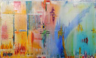 Original Fine Art Abstract Paintings by Michal Breda