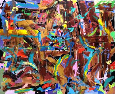 Original Abstract Expressionism Abstract Paintings by Michal Breda