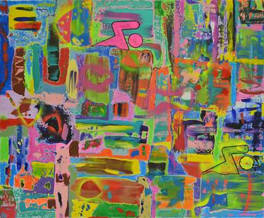 Original Abstract Sport Paintings by Michal Breda