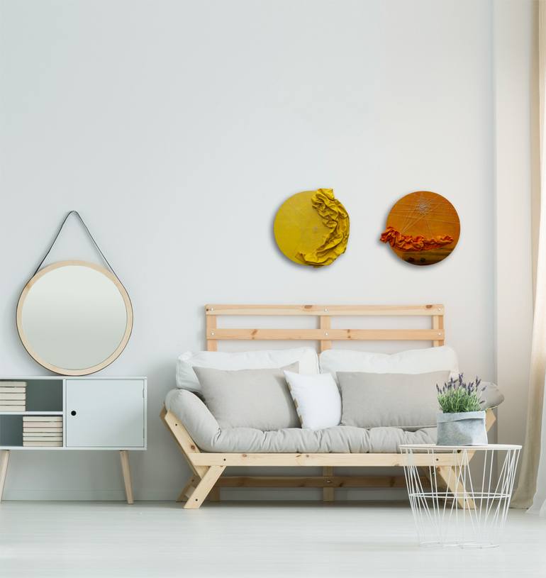 Original Abstract Beach Mixed Media by Paul Brandejs