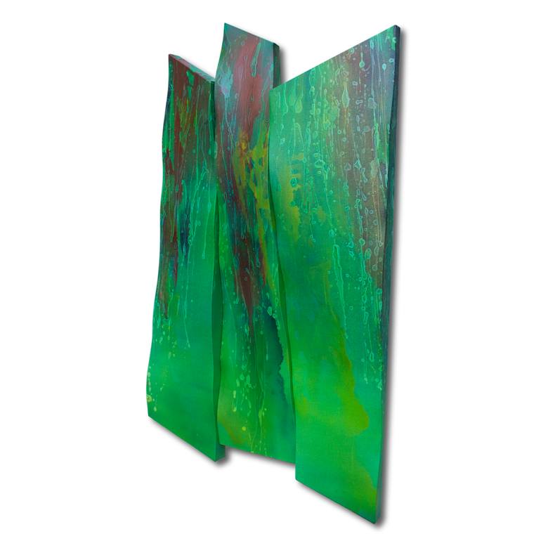 Original Modernism Abstract Painting by Paul Brandejs