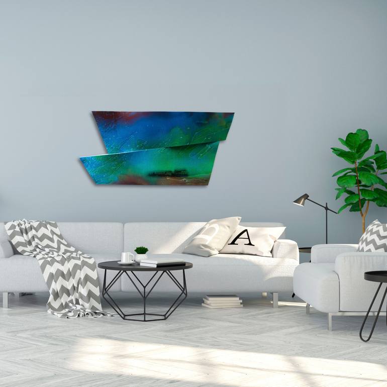 Original Modernism Abstract Painting by Paul Brandejs