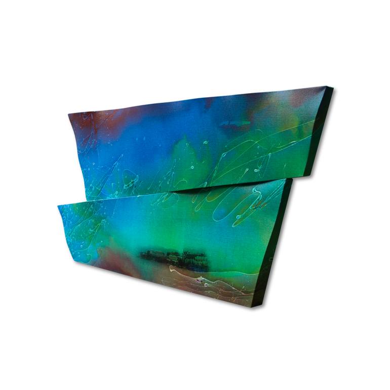 Original Modernism Abstract Painting by Paul Brandejs