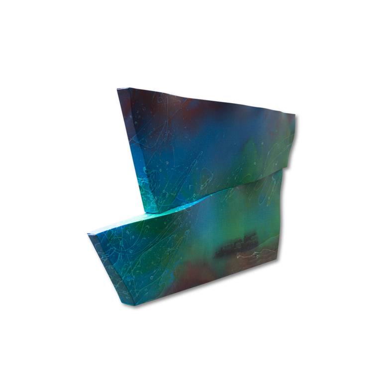 Original Modernism Abstract Painting by Paul Brandejs