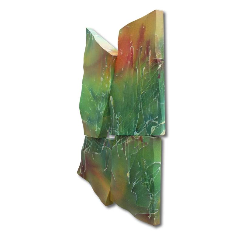 Original 3d Sculpture Abstract Painting by Paul Brandejs