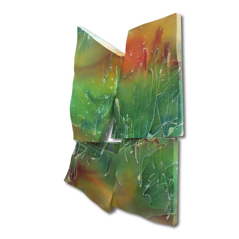 Original 3d Sculpture Abstract Painting by Paul Brandejs