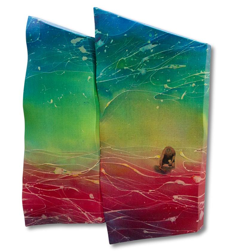 Original Conceptual Abstract Sculpture by Paul Brandejs