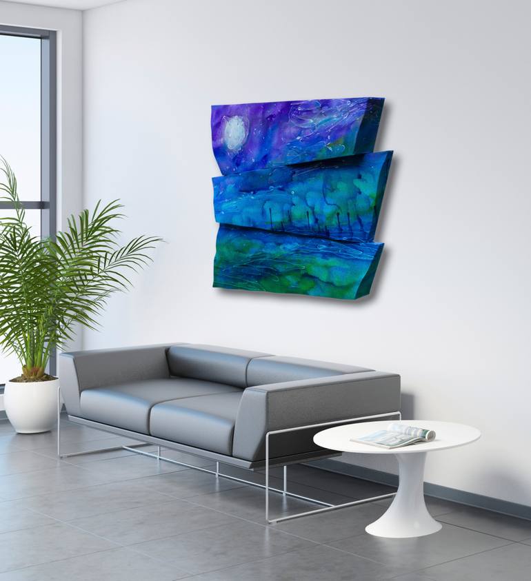 Original Abstract Expressionism Abstract Sculpture by Paul Brandejs