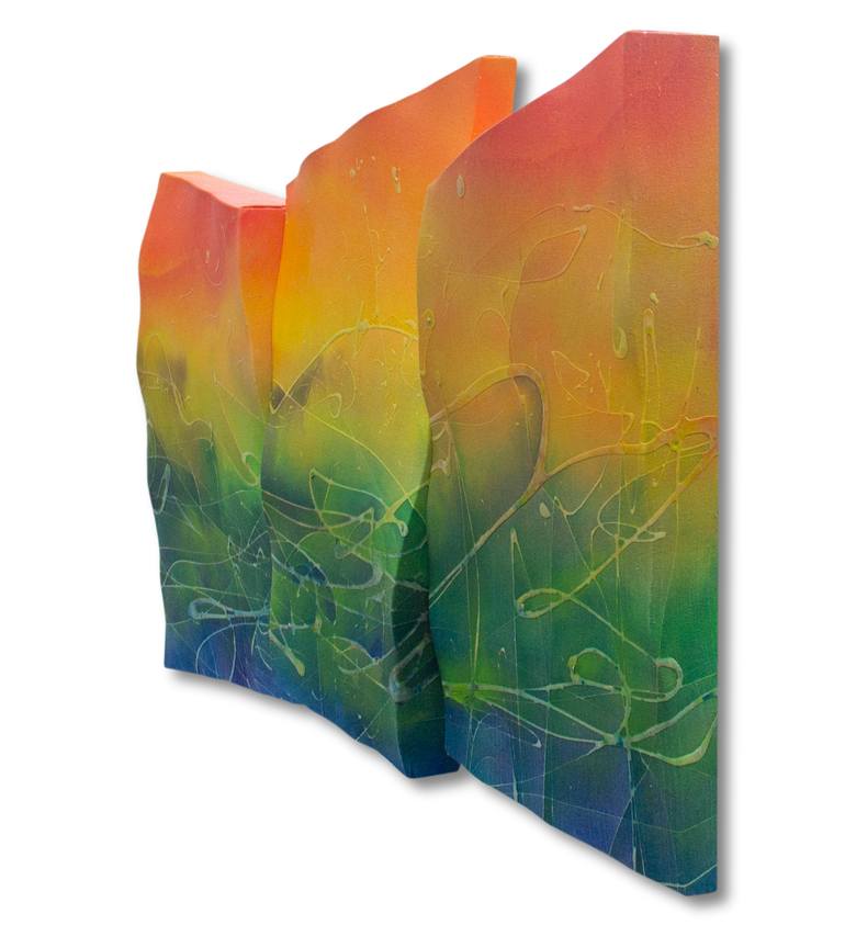 Original Abstract Expressionism Abstract Sculpture by Paul Brandejs