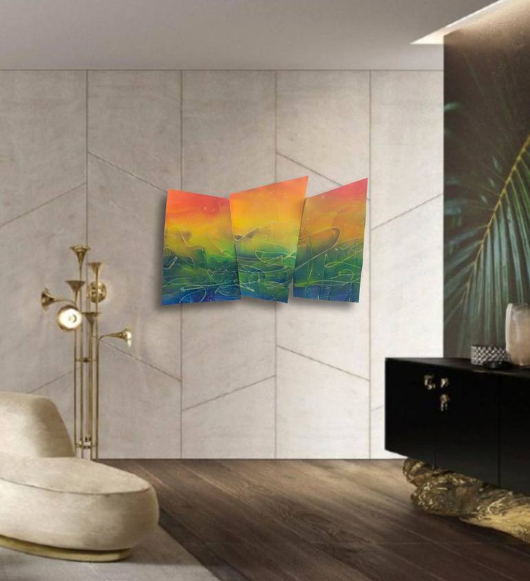 Original Abstract Expressionism Abstract Sculpture by Paul Brandejs