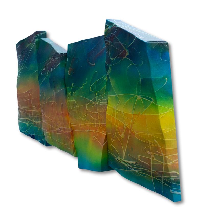 Original Abstract Expressionism Abstract Sculpture by Paul Brandejs