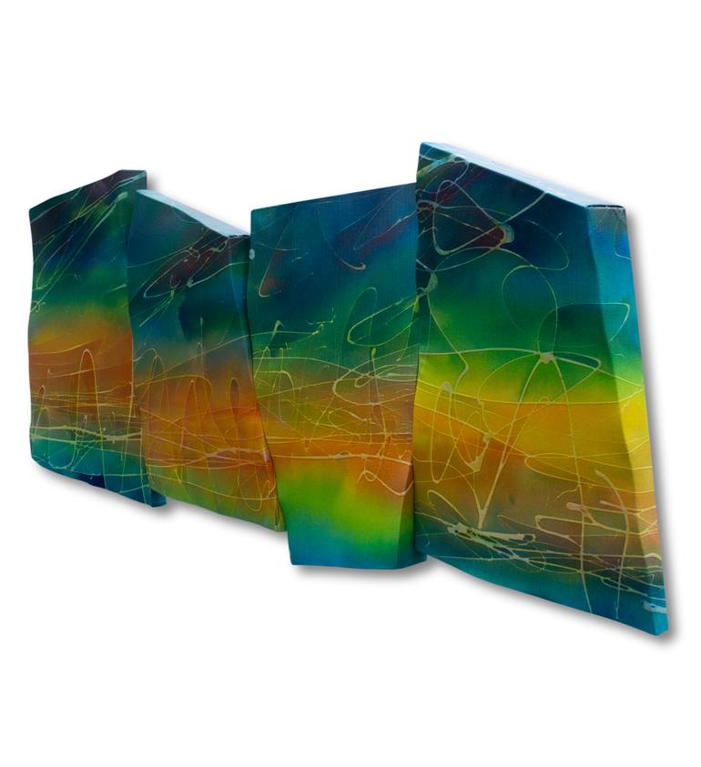 Original Abstract Expressionism Abstract Sculpture by Paul Brandejs