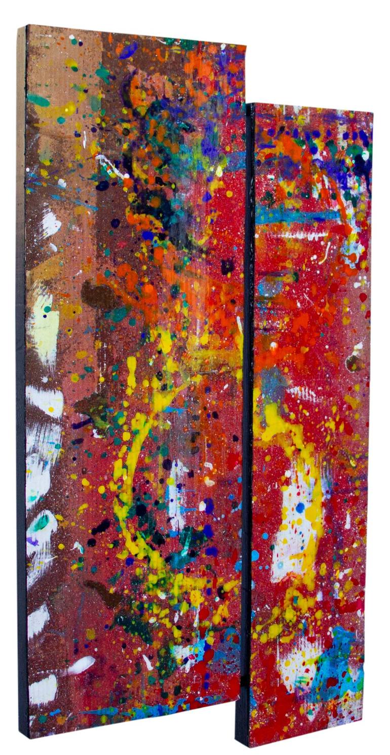 Original Abstract Painting by Paul Brandejs