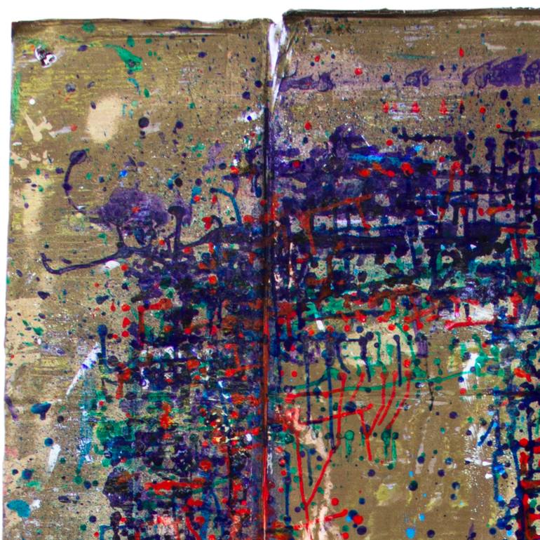 Original Conceptual Abstract Painting by Paul Brandejs