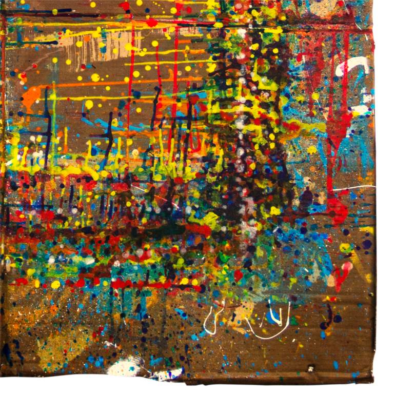 Original Conceptual Abstract Painting by Paul Brandejs