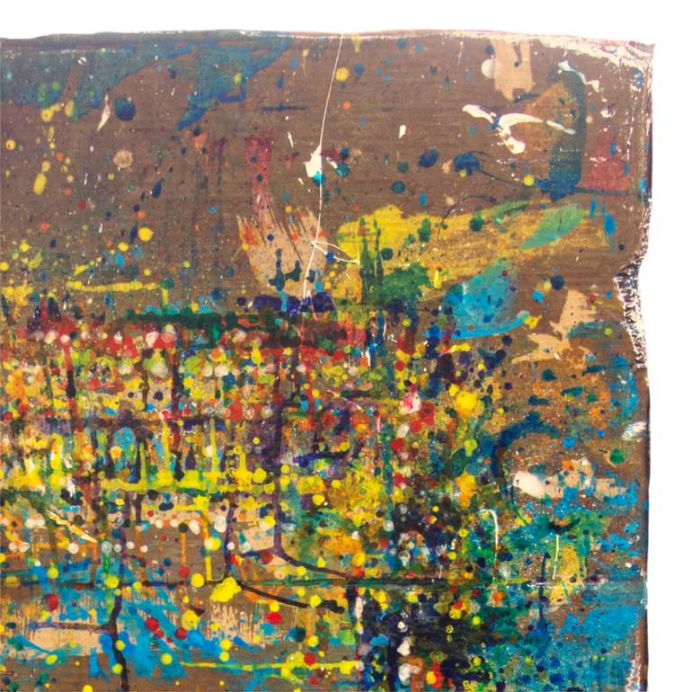 Original Conceptual Abstract Painting by Paul Brandejs