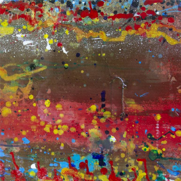 Original Conceptual Abstract Painting by Paul Brandejs