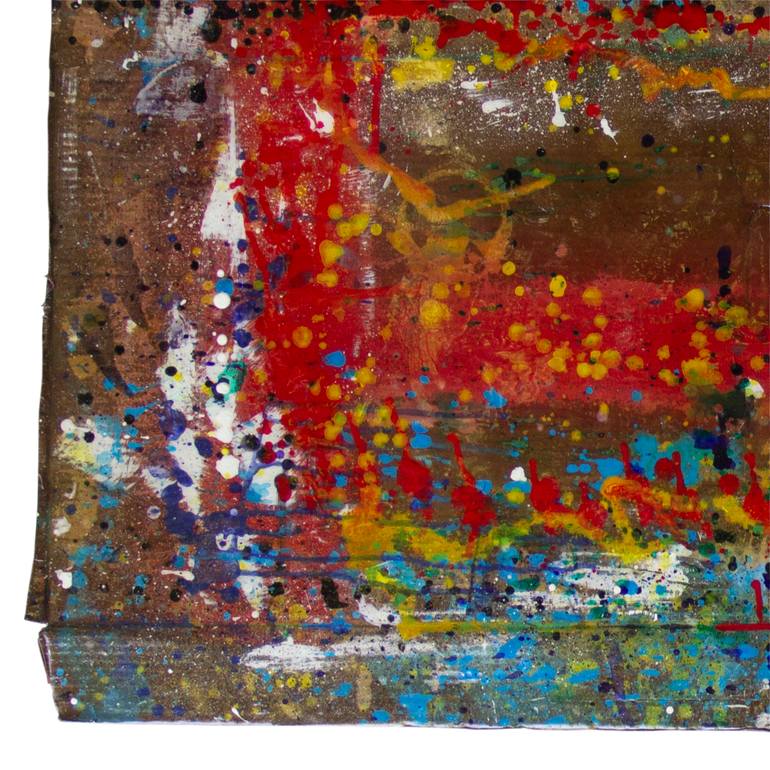 Original Conceptual Abstract Painting by Paul Brandejs