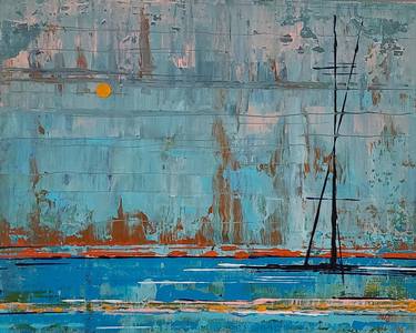 Original Expressionism Water Paintings by MARISA TIBERI