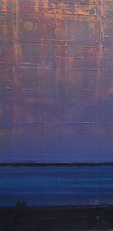 Original Conceptual Beach Paintings by Marisa Tiberi
