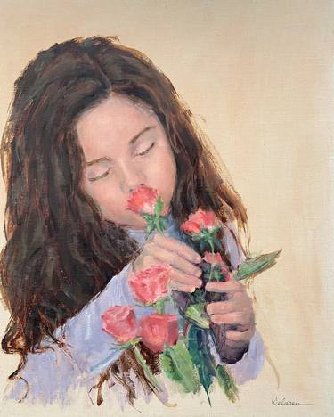 Original Portrait Paintings by Delaram Mowatt