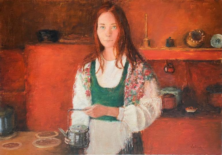 Print of Fine Art People Paintings by Delaram Mowatt