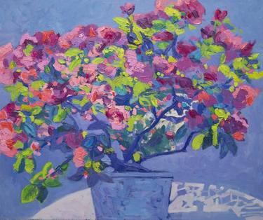 Print of Floral Paintings by Ellada Ismayilova