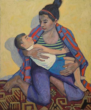 Original Impressionism Love Paintings by Ellada Ismayilova