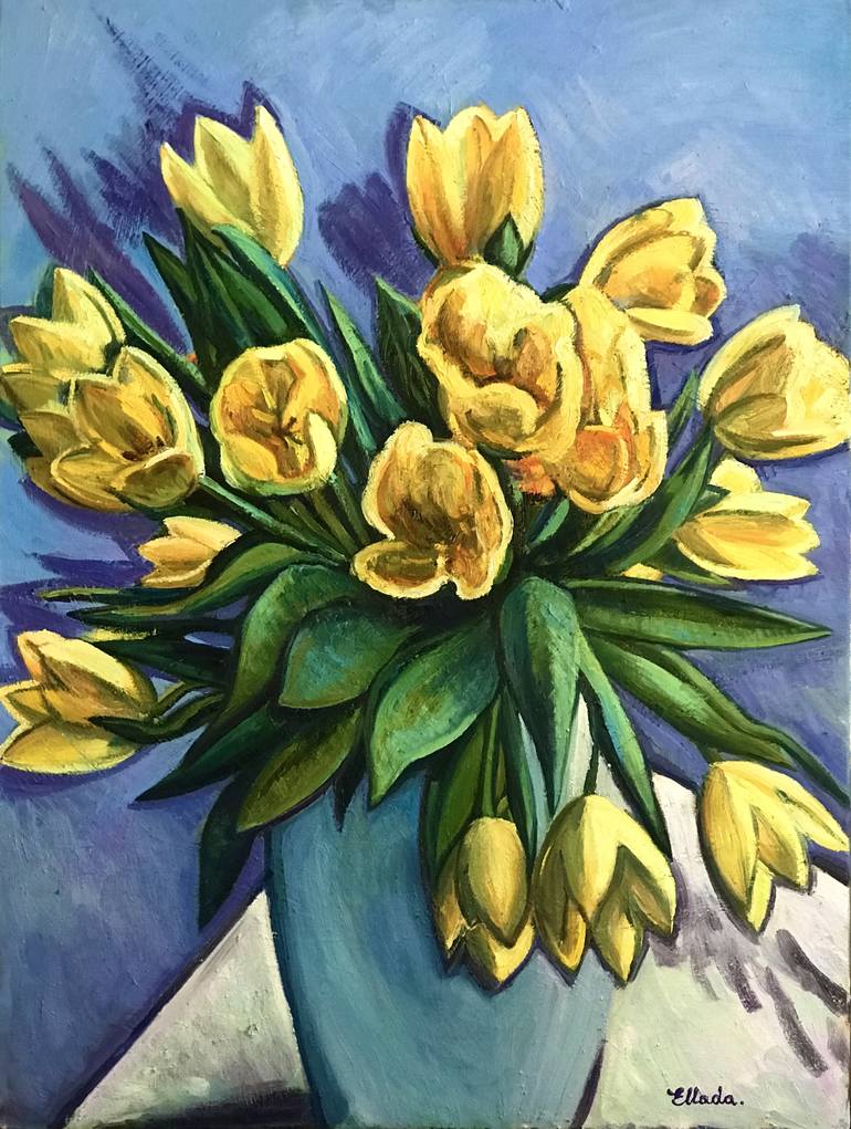 Original  Painting by ellada ismayilova