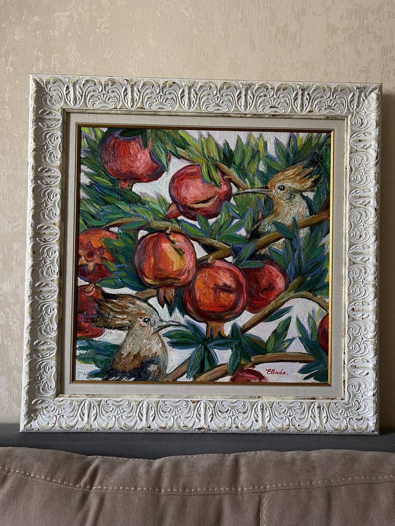 Original Botanic Painting by Ellada Ismayilova