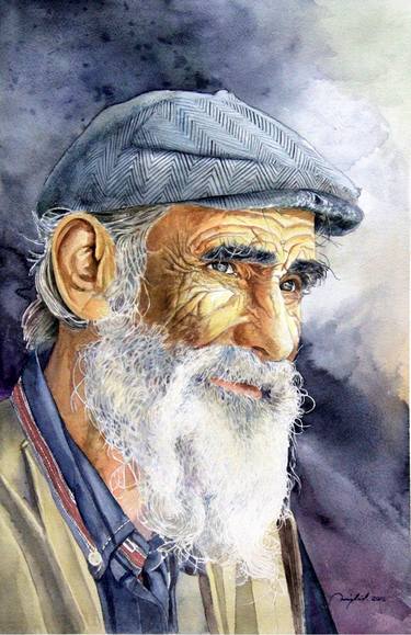 Original Portraiture Portrait Drawings by rami aydogdu