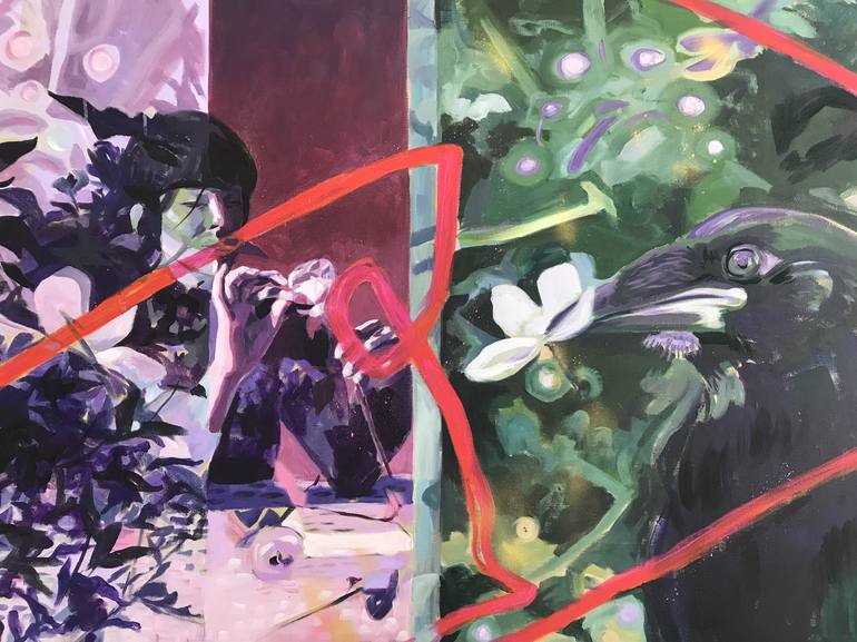 Print of Contemporary Nature Paintings by Meta Solar