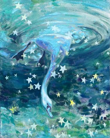 Original Contemporary Animal Paintings by Meta Solar